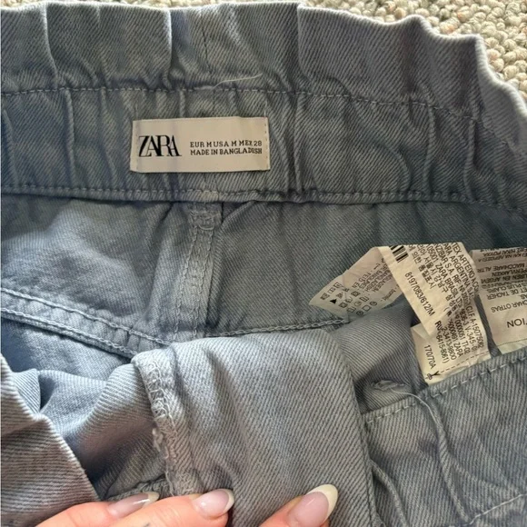 Zara Denim Blue Mini Skirt - Picture 2 of 5